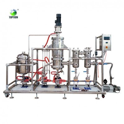 essential oil distillation unit  thin film evaporator for oil wiped short path distillation